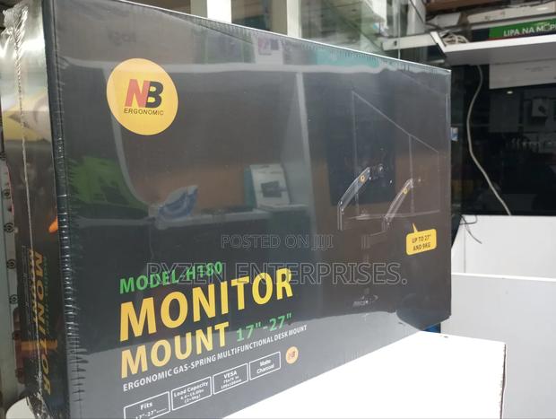 North Bayou Dual Monitor Desk Mount Stand Full Motion Swivel