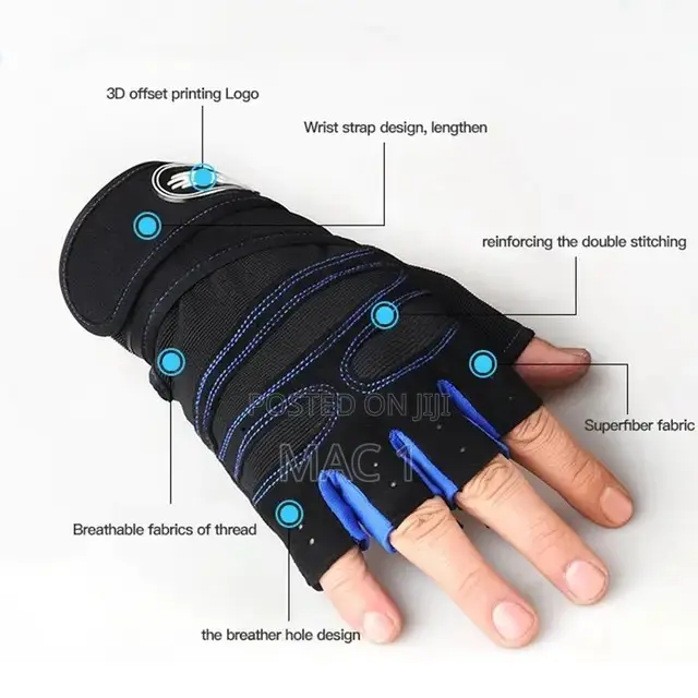 Gym Gloes With Anti Skid Pads Now Available