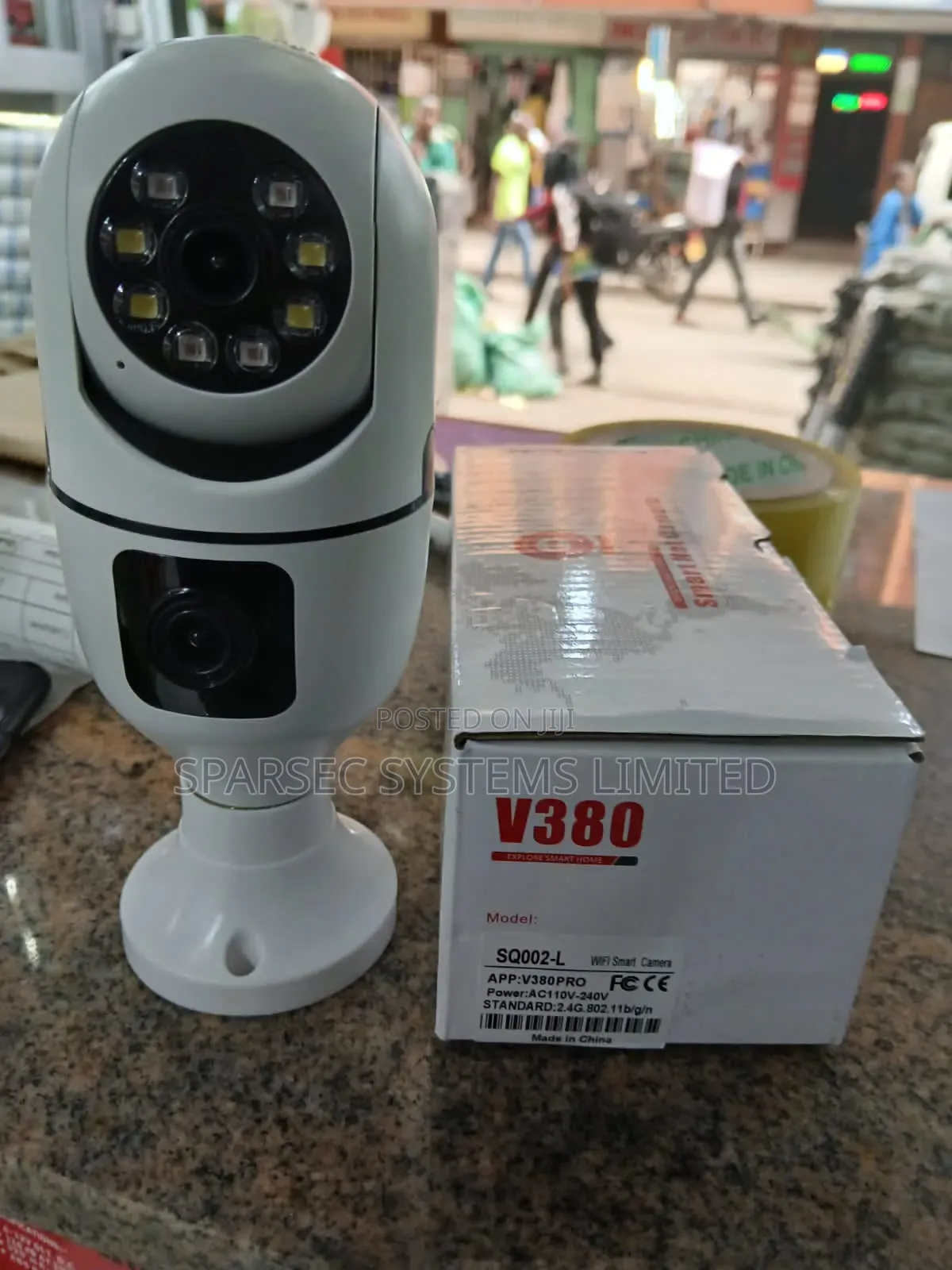 Light Bulb Dual Lens Wifi Smart Camera