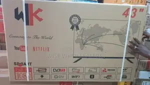 Wk 43 Inches Fhd Frameless Smart Android Tv Available* ••°