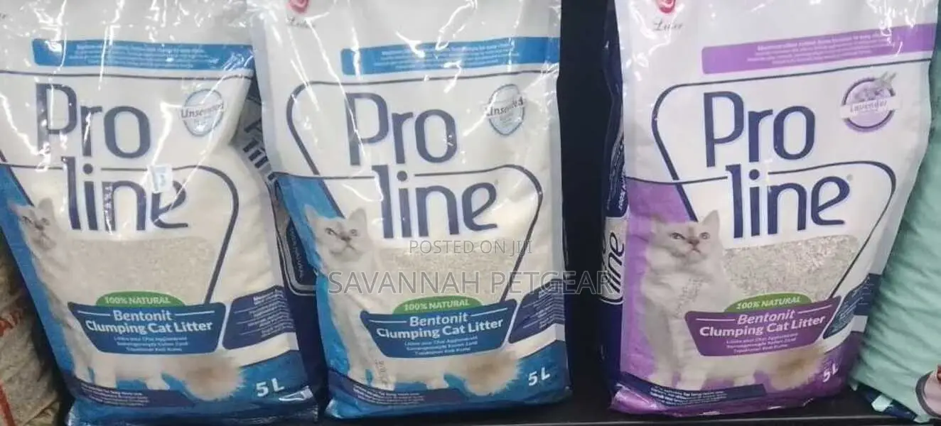 100% Natural Bentonite Clumping Cat Litter for Happy Cats