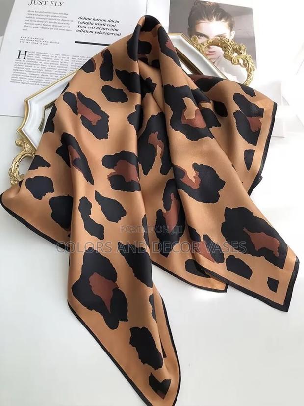 Leopard Print Scarfs Available - main view