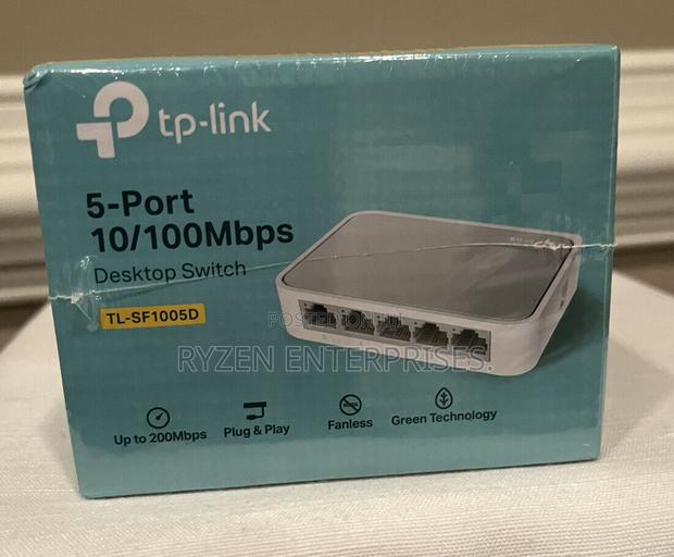 5 Ports Switch, Tp-Link Sf1005d Switch - main view