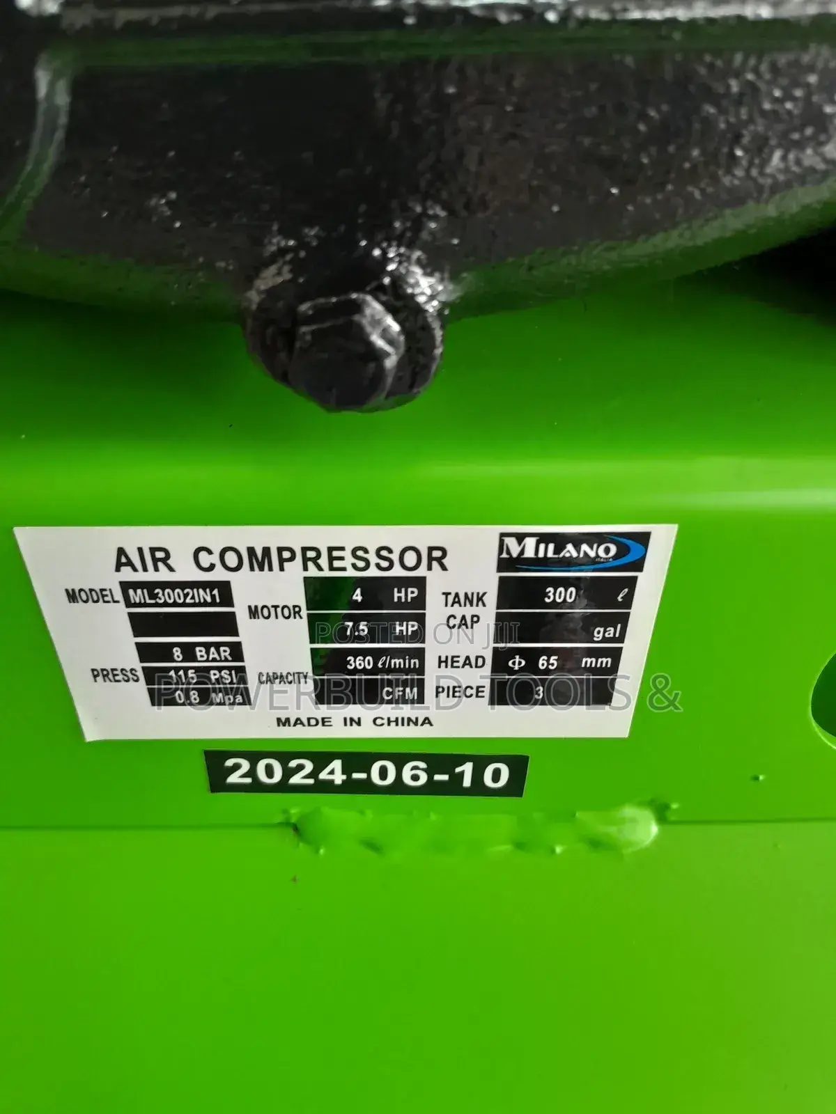Milano 2 in 1 300L Compressor