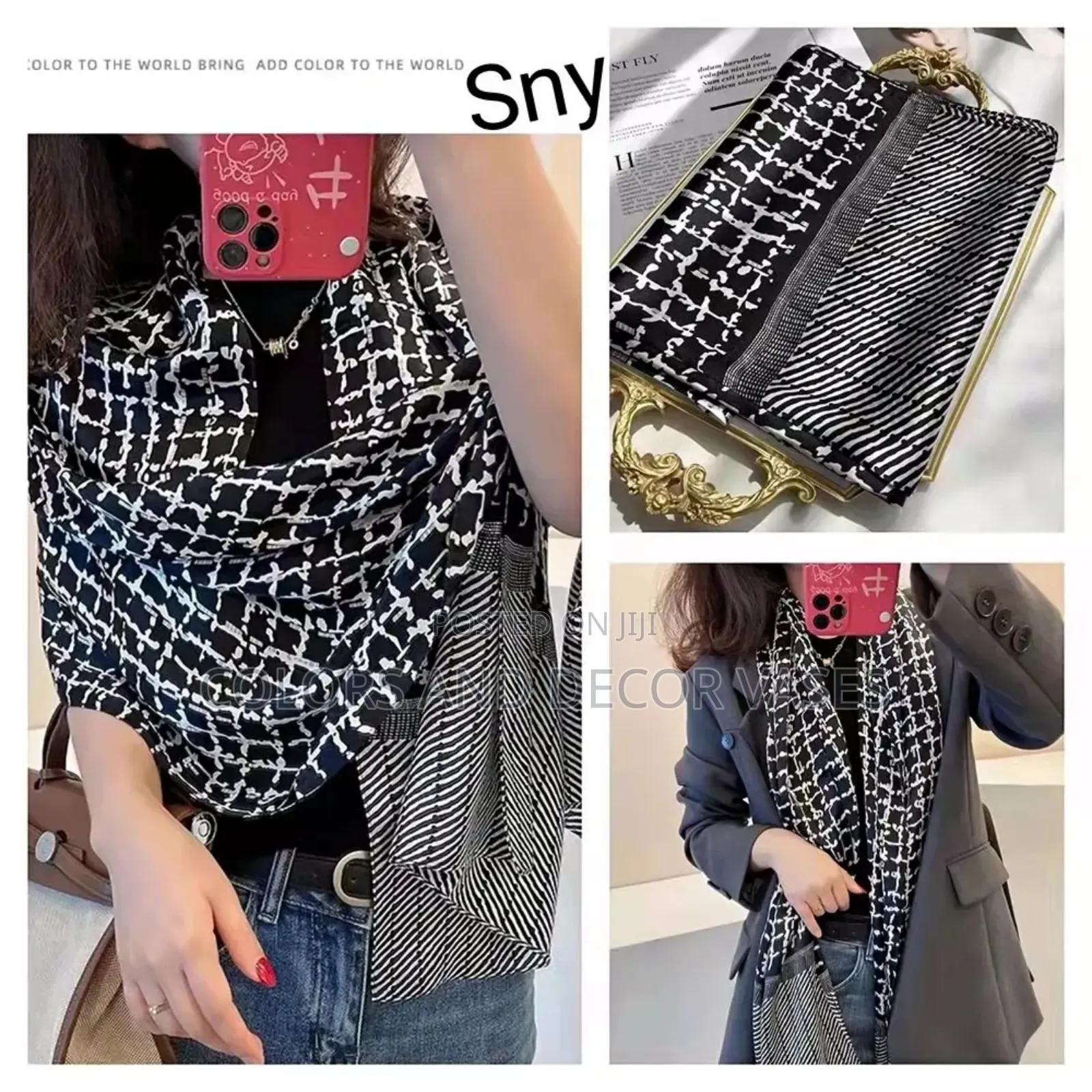 Available Big Scarves 180cm by 90cm