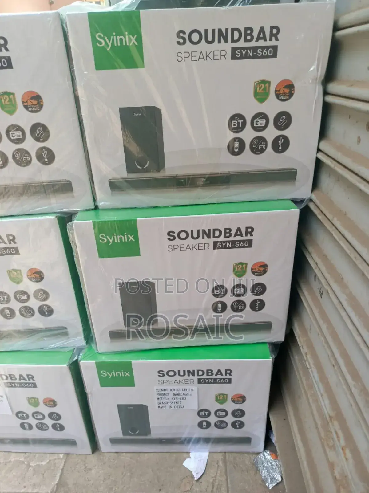 Syinix Sound Bar Wireless