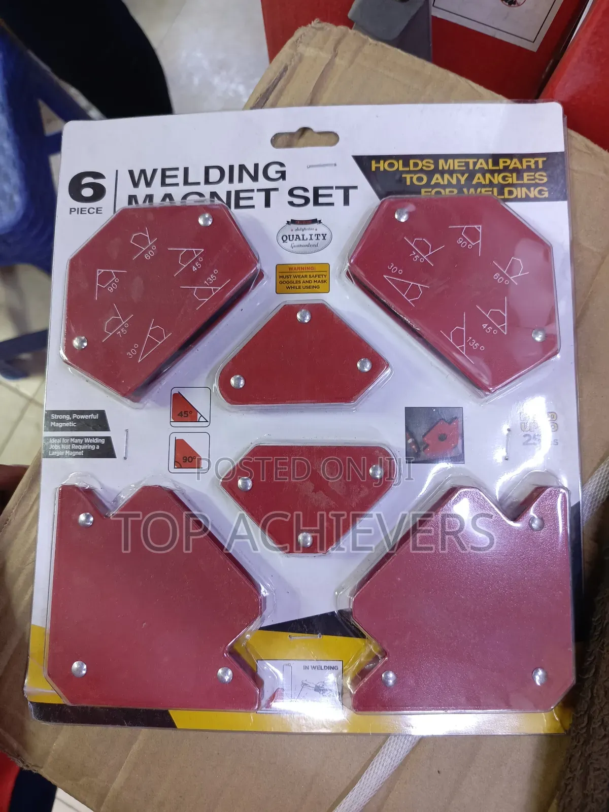Strong Welding Magnet Set