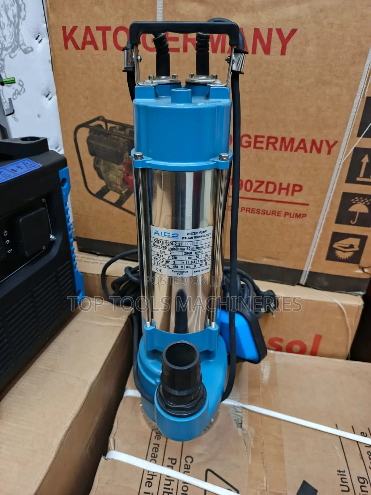 Aico 3hp Submersible Pump Single Phase