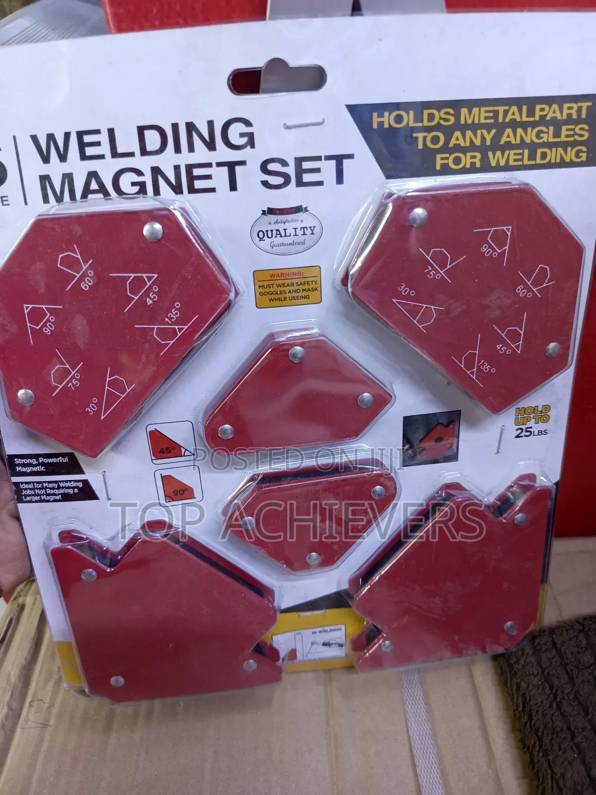Powerful Welding Magnet Set 6pcs