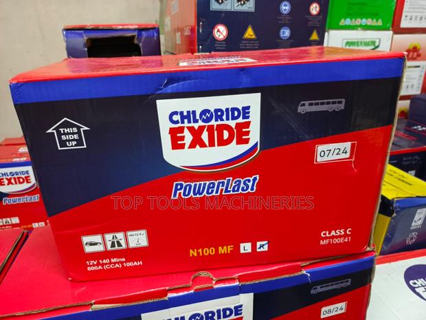 Chloride Exide N100 Dry Battery - main view