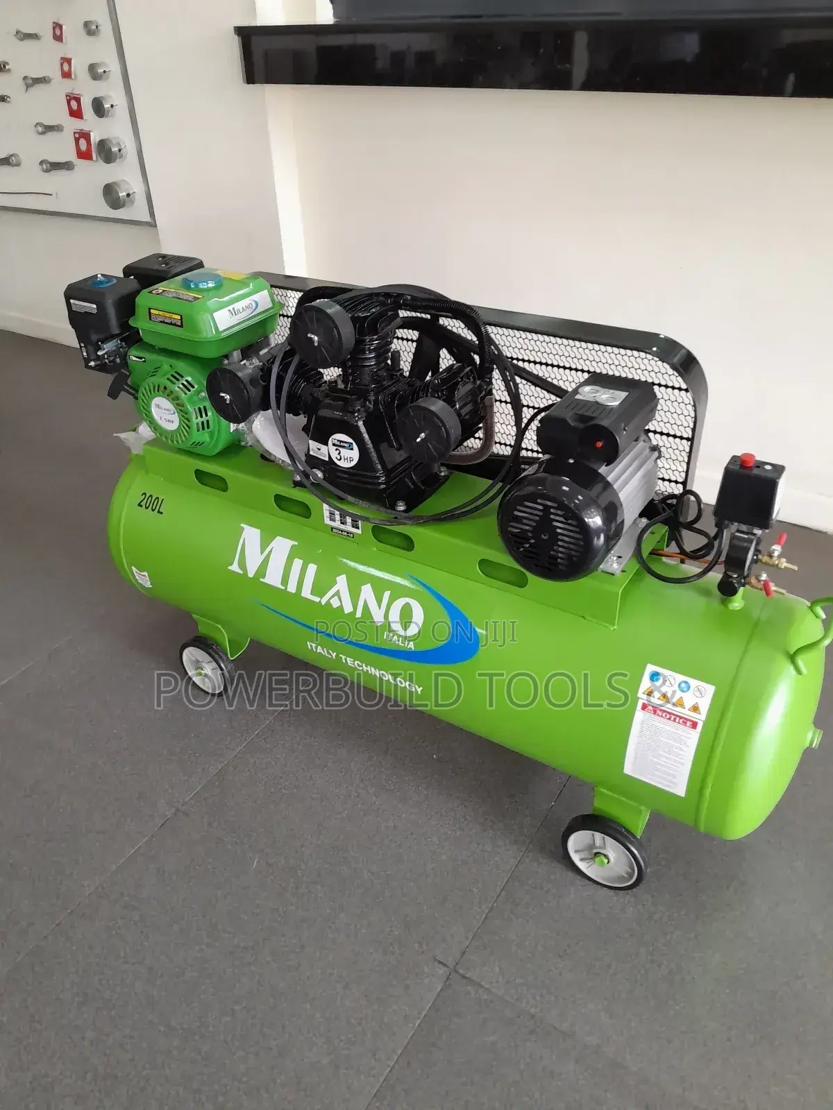 Milano 200LITRES Dual Phase Compressor