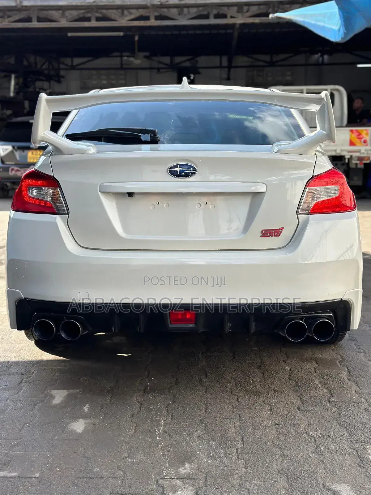 Subaru WRX STI 2017 White