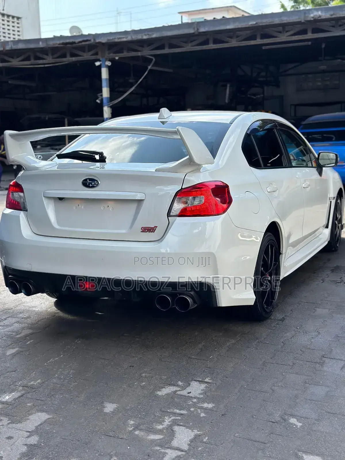 Subaru WRX STI 2017 White