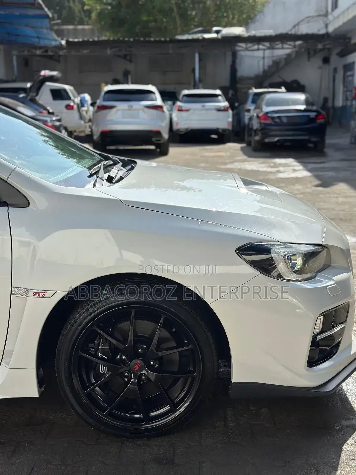 Subaru WRX STI 2017 White