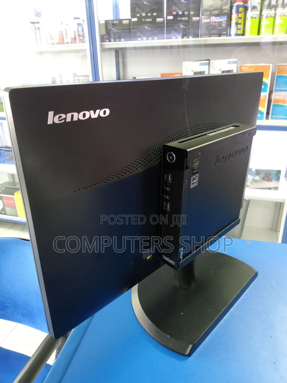 Lenovo Desktop + 22" Monitor