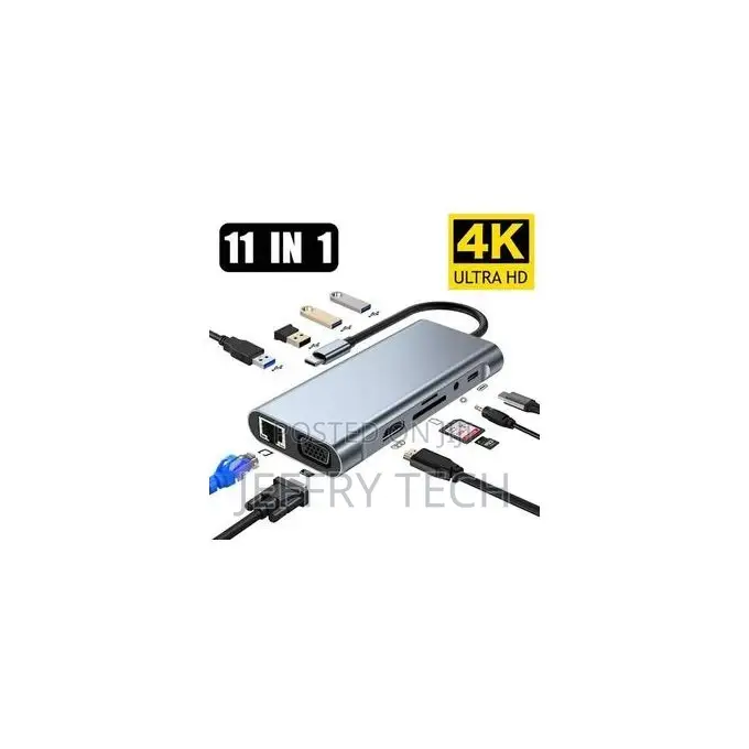 Type C 11 in 1 Docking Station