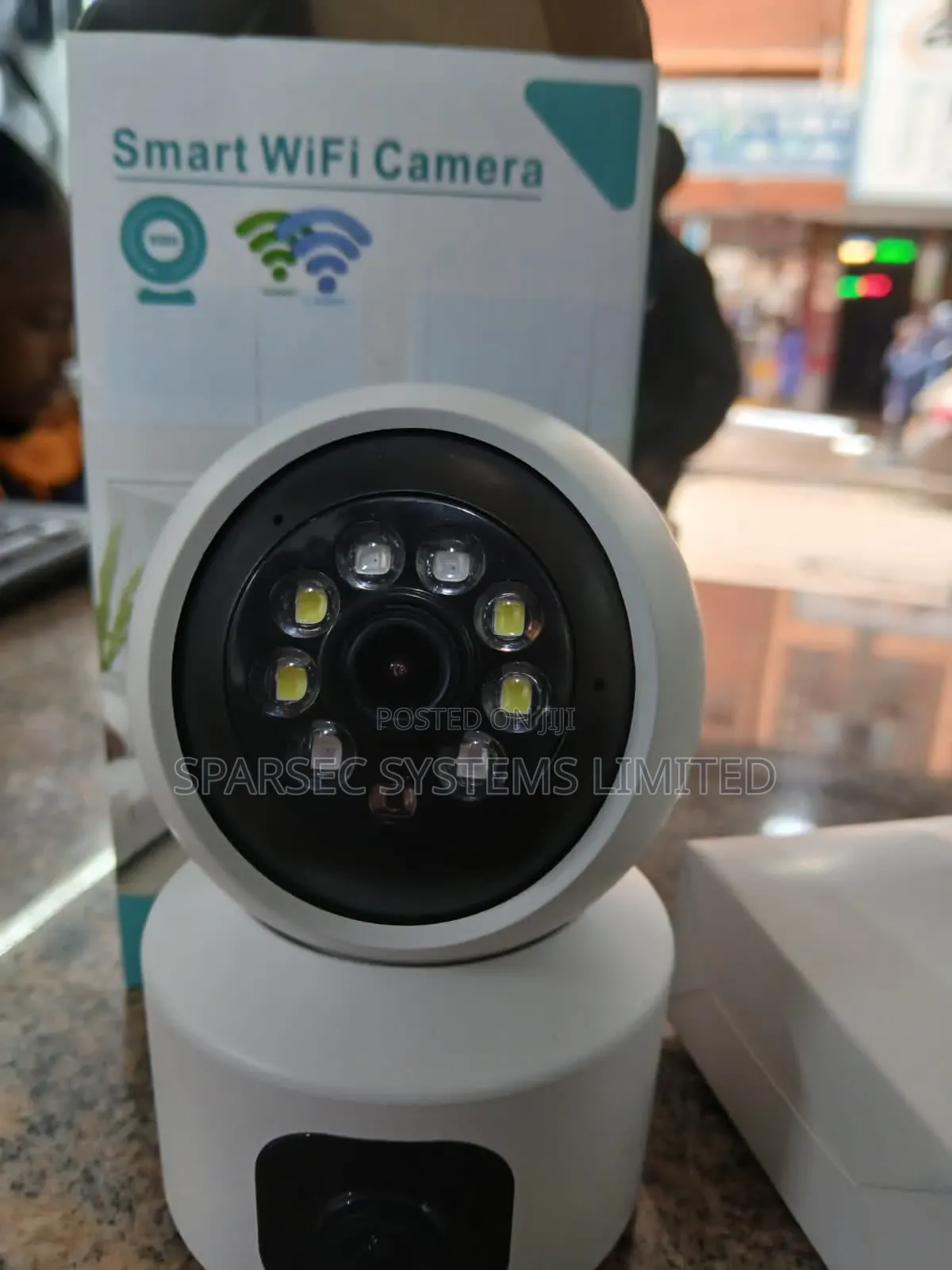 Dual Lens Stand Alone Smart Wifi/4g Camera