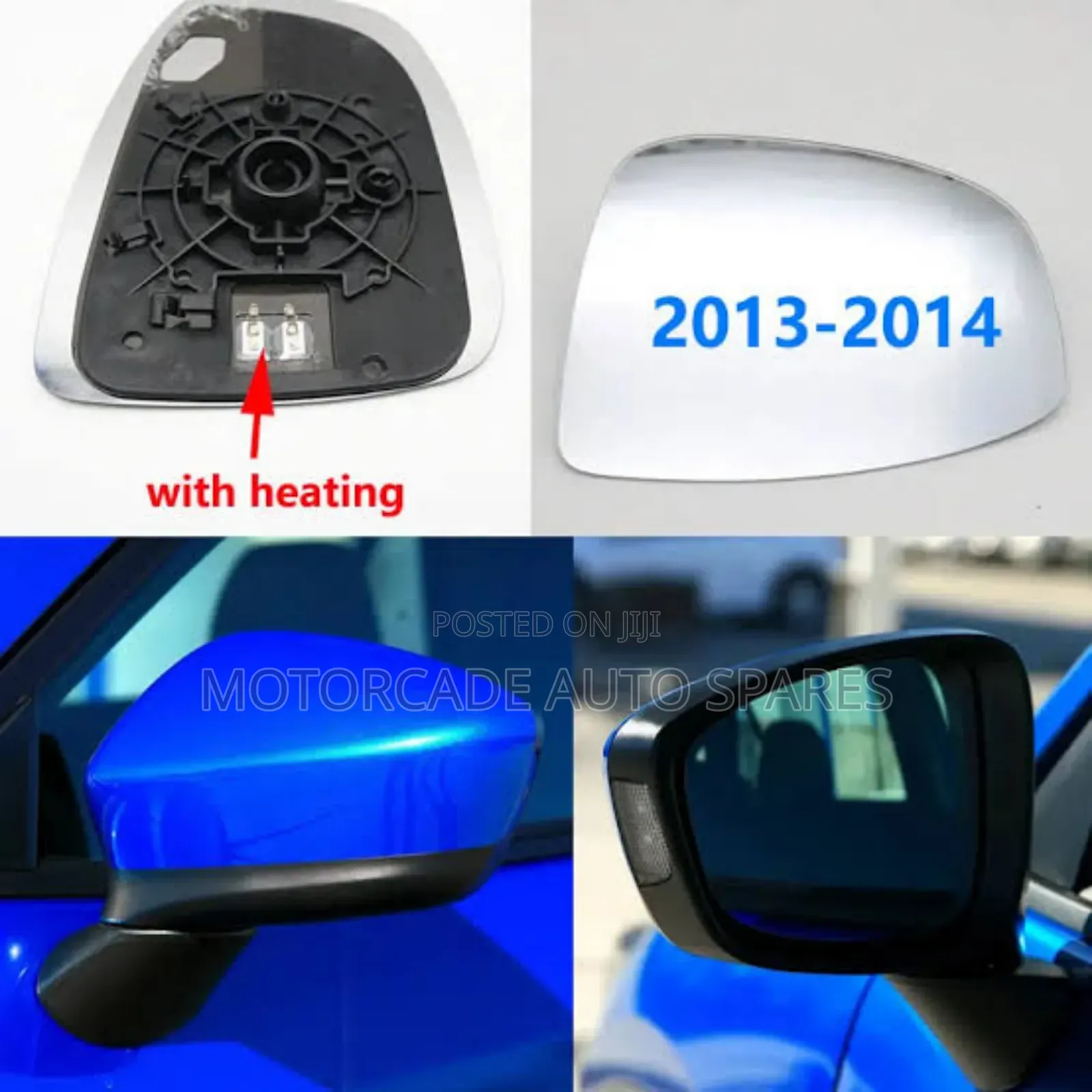 Mazda Cx-5 Side Mirror Glass With Bsm