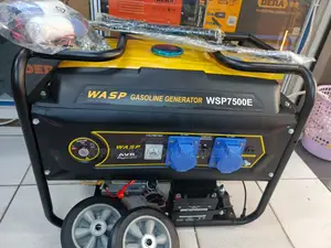 Wasp 6.5kw / 7.5kva Gasoline Generator Key Start With Wheels