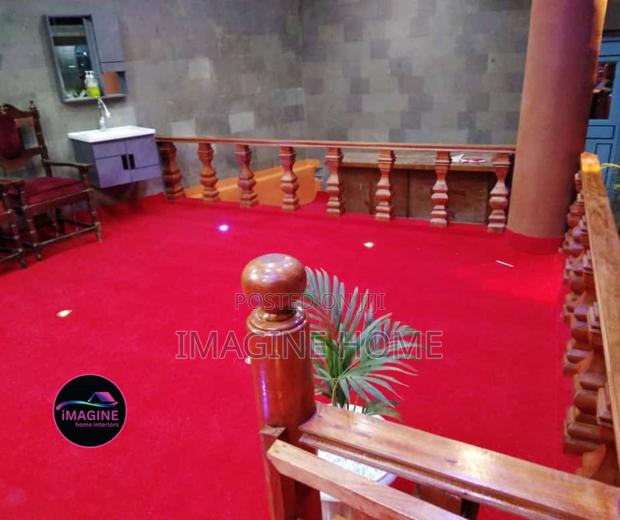 Red Floor Wall to Wall Beautiful Carpet