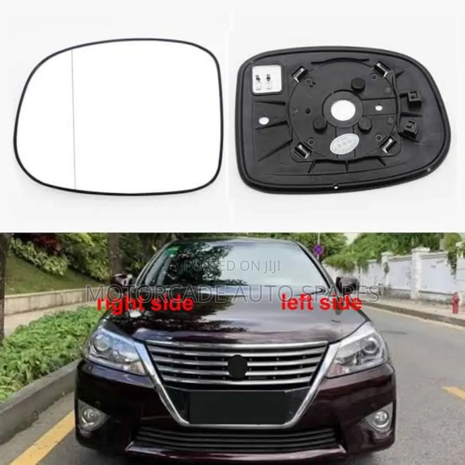 Toyota Crown 2010 Side Mirror Glass