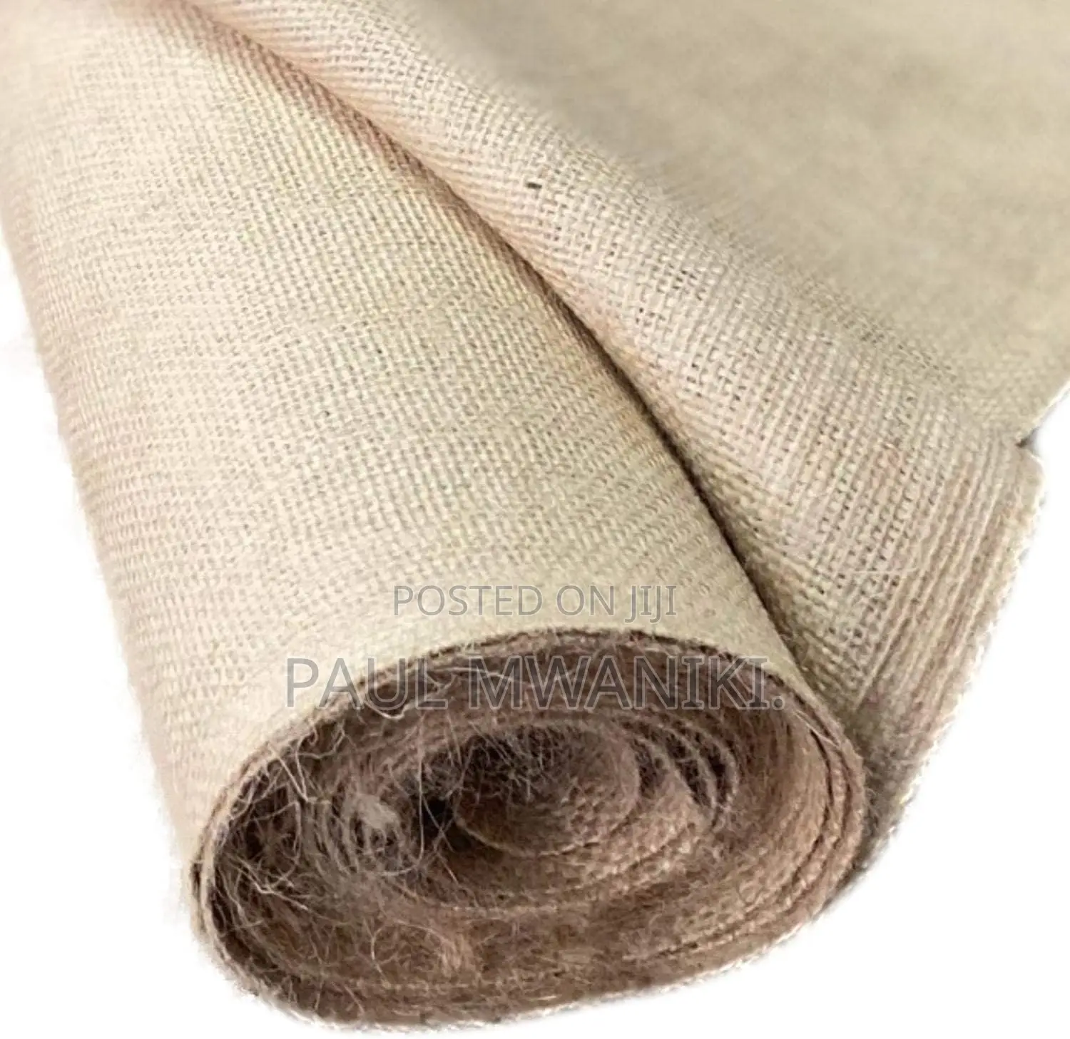 Jute Fabric For Making Art Crafts Decoration Peaces , Hand