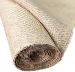 Jute Fabric For Making Art Crafts Decoration Peaces , Hand