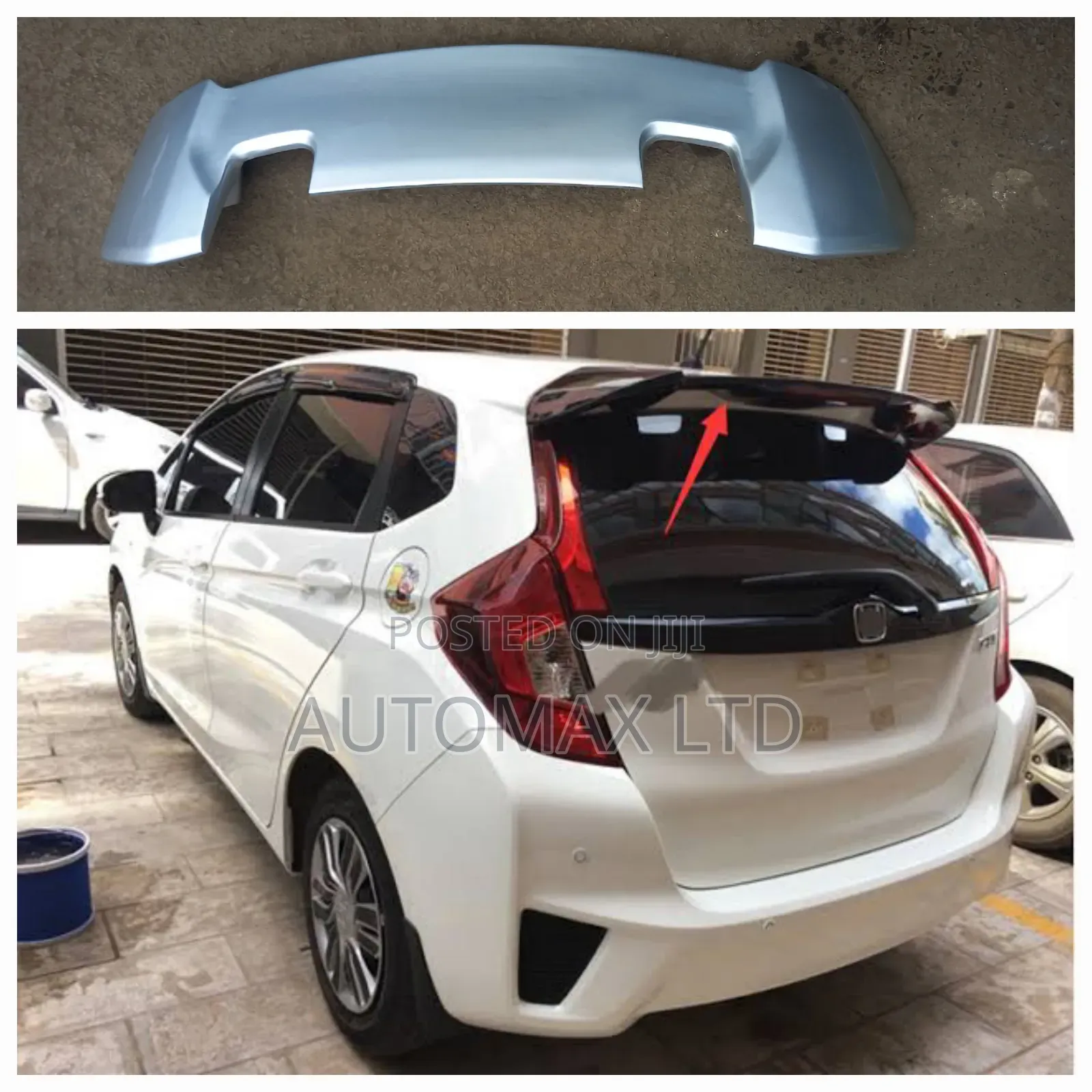 Trunk/ Rear Roof Spoiler. For Honda Fit, Yr 2017+