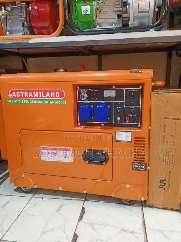 Industrial 8 Kw Astramilano Deisel Silent Generator 1 Phase - main view