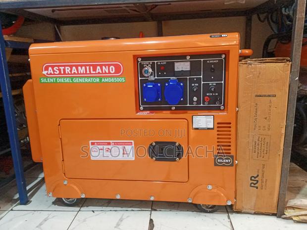 Industrial 8 Kw Astramilano Deisel Silent Generator 1 Phase - thumbnail 4