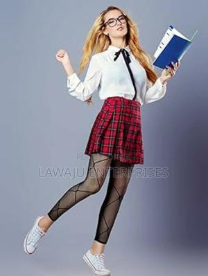 Patterned Footless Tights - thumbnail 2