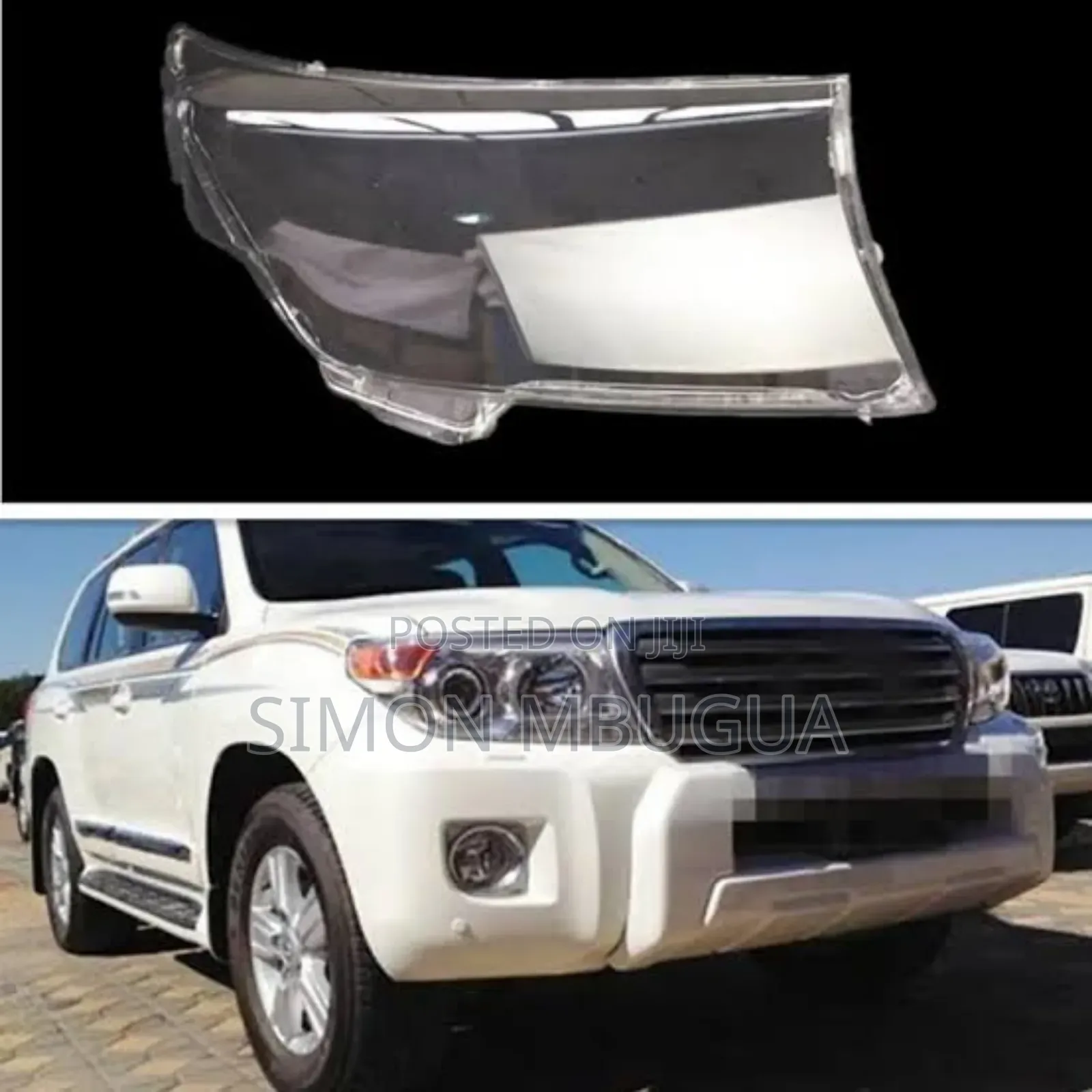 Land Cruiser V8 200 Series Headlight Lens