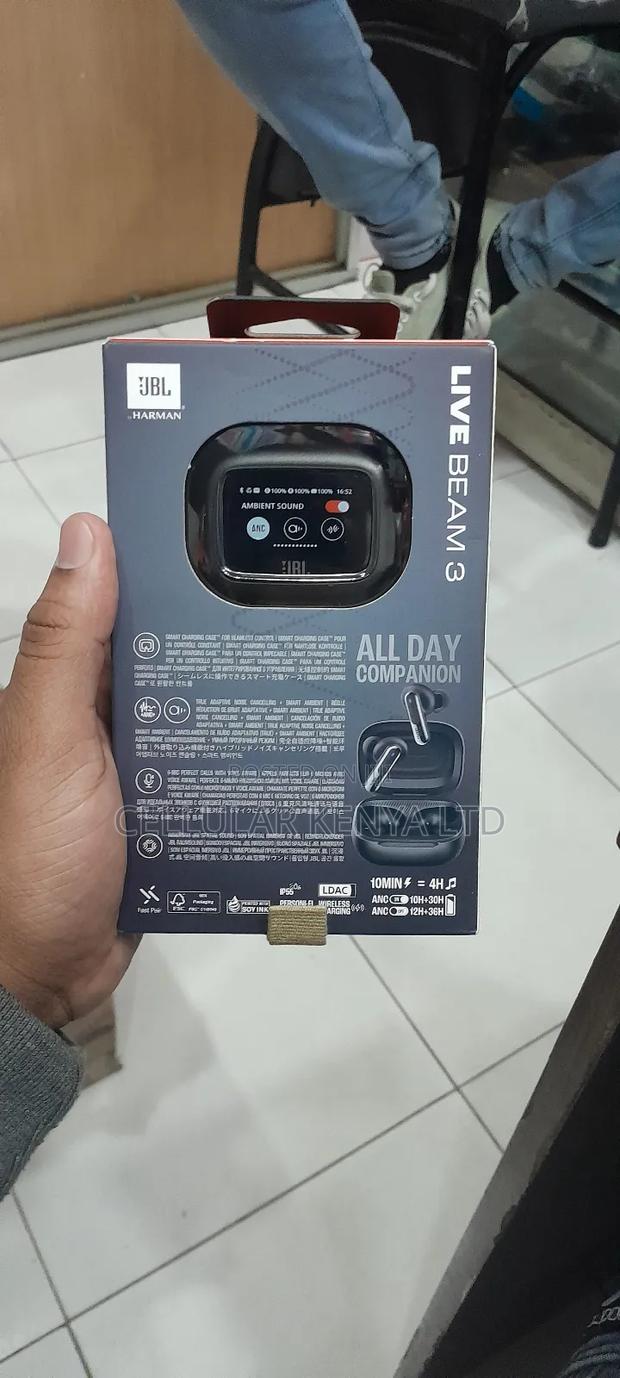 JBL Live Beam 3 Noise-Canceling True Wireless Earbuds - thumbnail 2