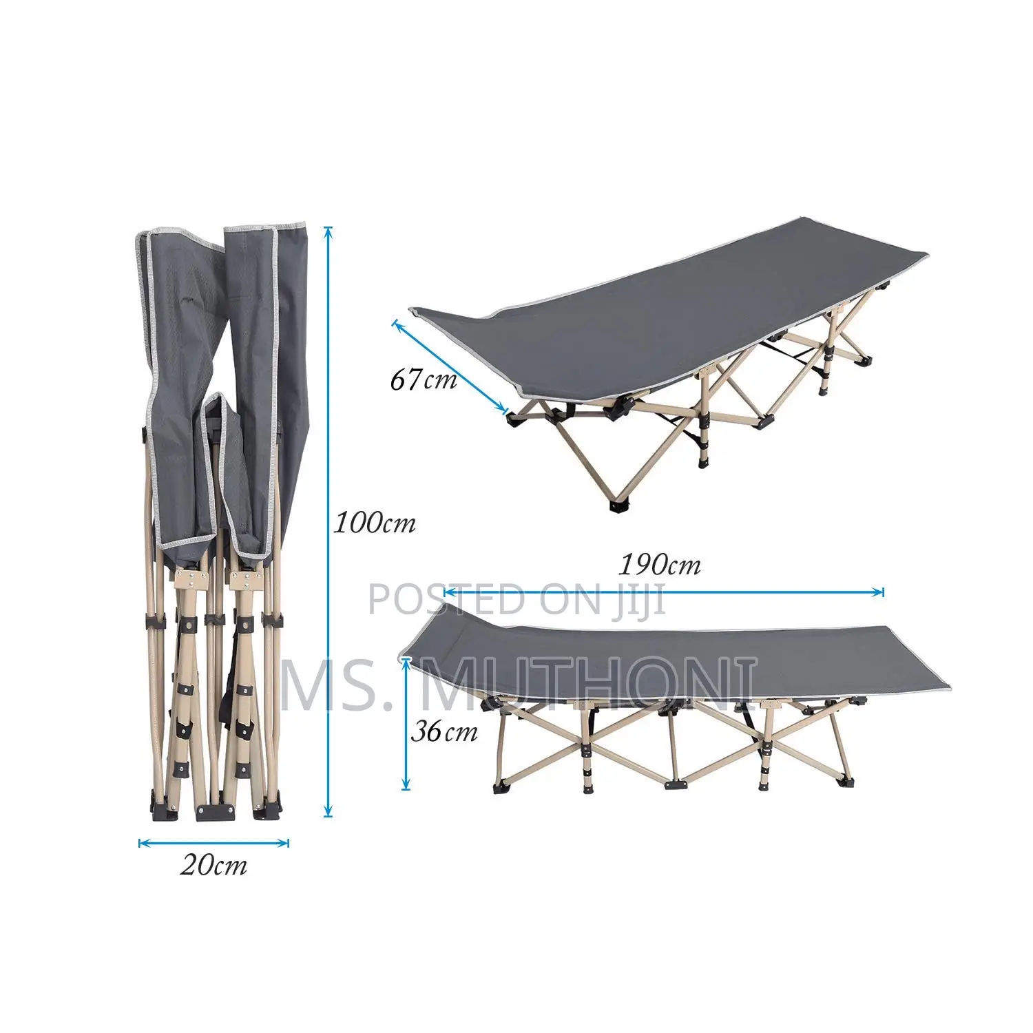 Foldable Camping Bed