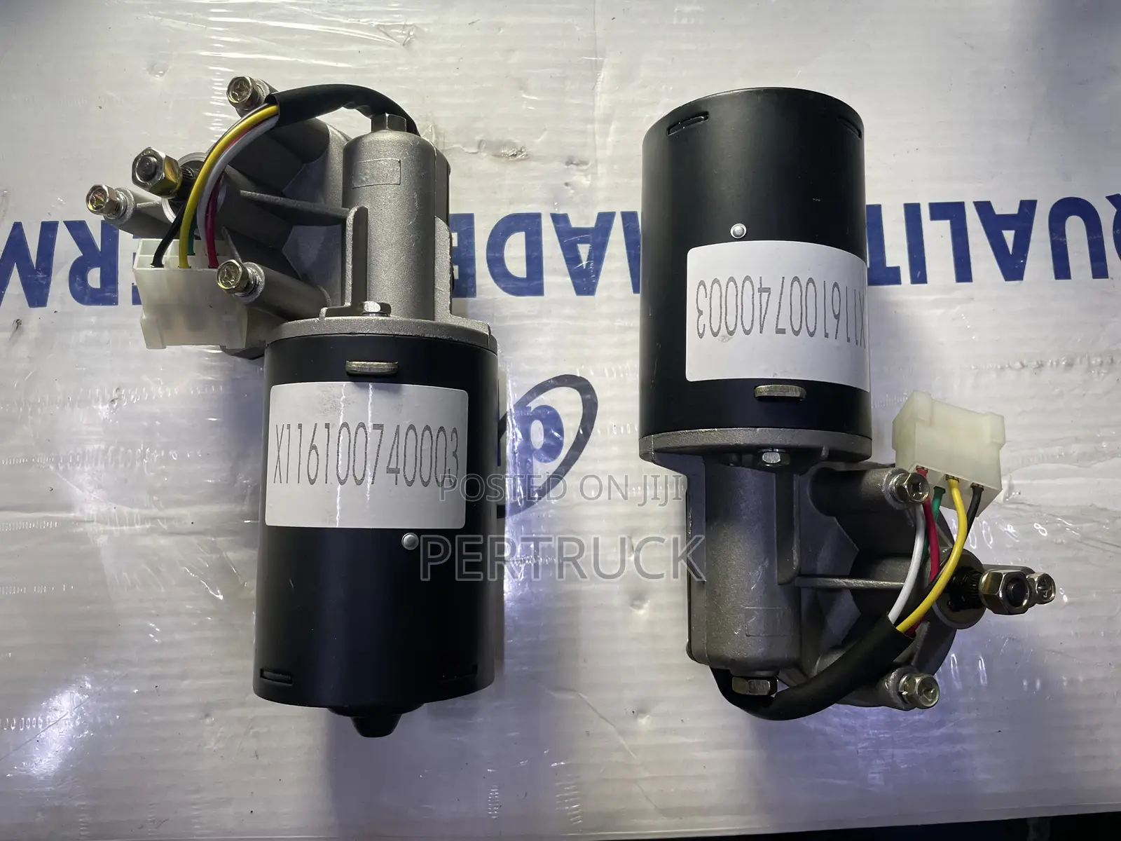 X116100740003 Wiper Motor Shackman F2000,F3000,M3,Weichai,