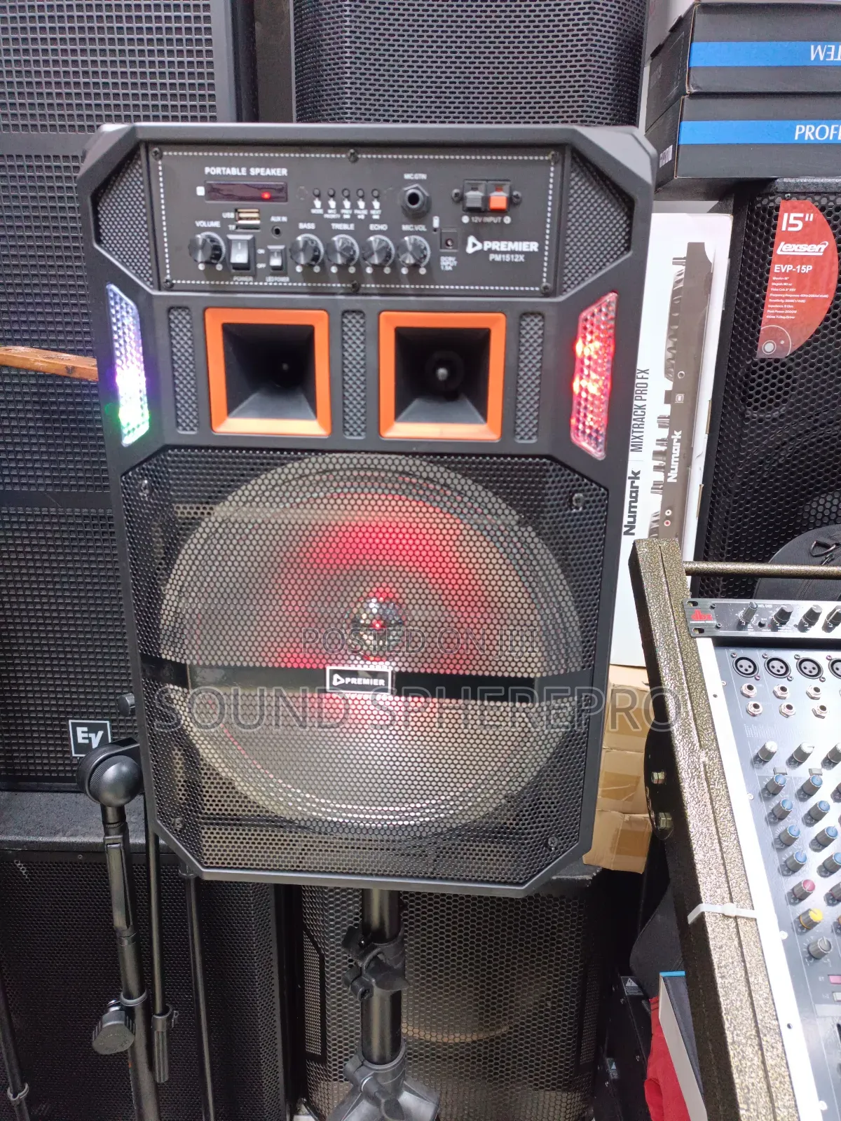 Premier PM1512X 12 Inch Powered Speaker