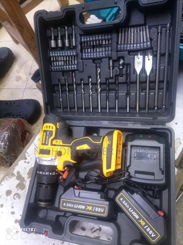 Commercial Dewalt 88v Cordless Hammer Drill