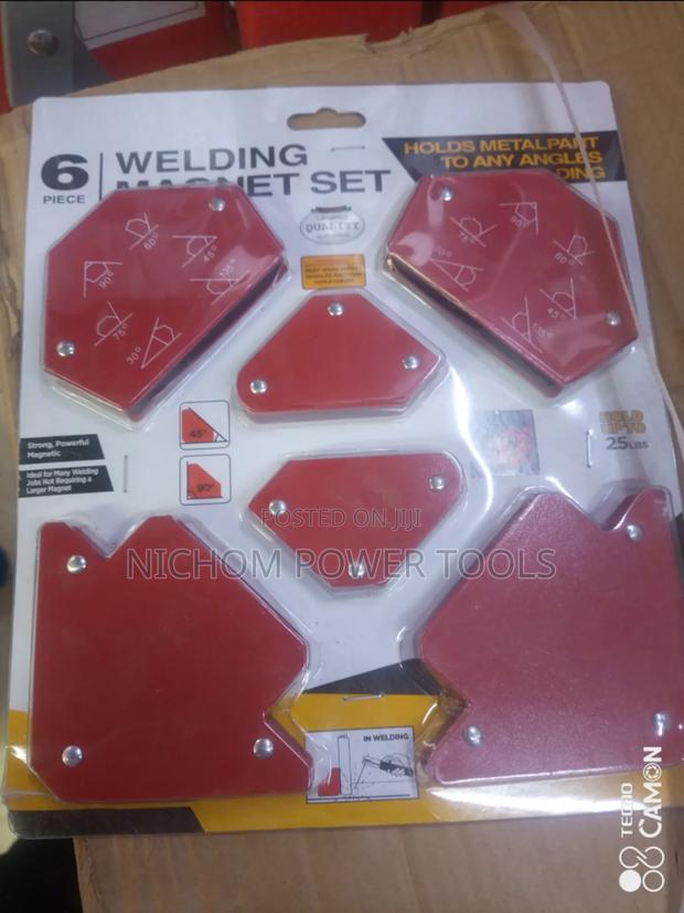 6pcs Welding Magnet Set