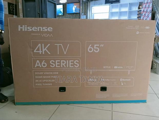 Hisense 65"Inches Smart Frameless Tv Vidaa