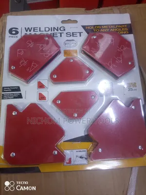Powerful 6pcs Welding Magnet Set