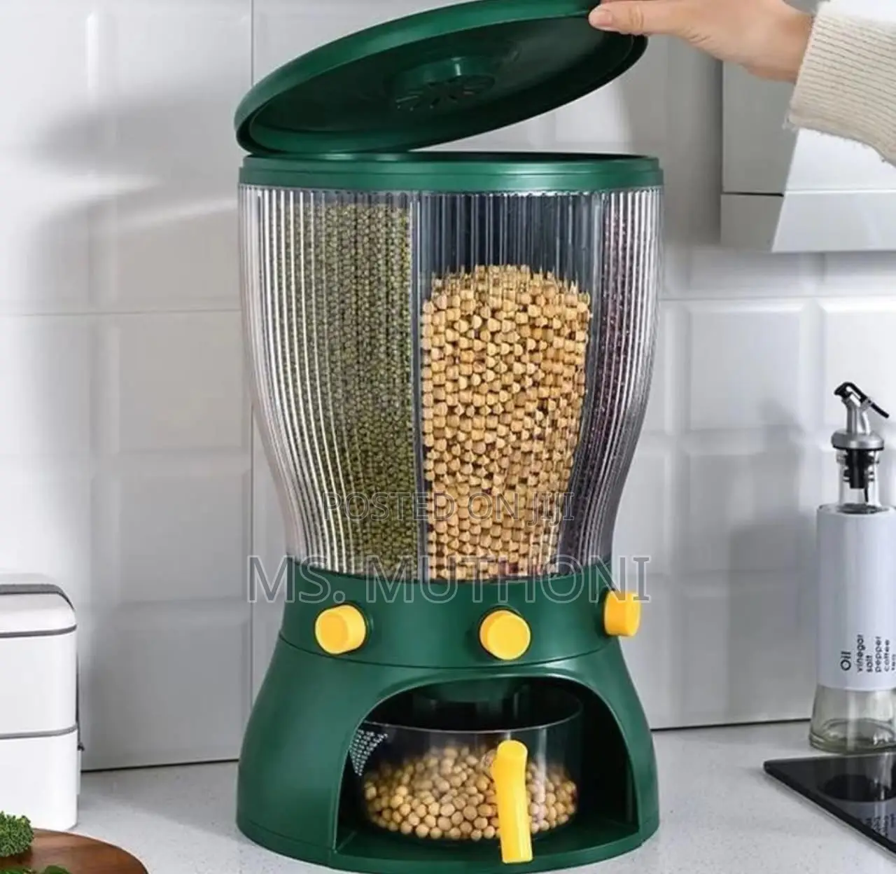*360 Degree Rotating 4 Grid Grain Dispenser Now Availabl