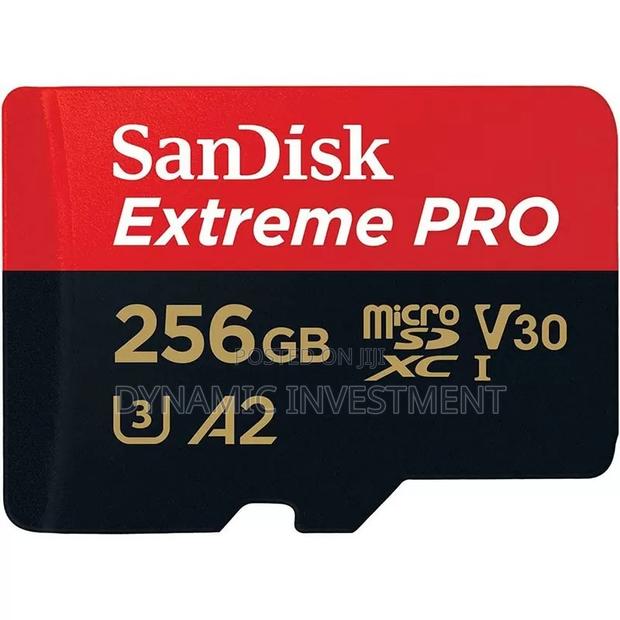 Sandisk 256gb Extreme Pro Microsd Uhs-I Memory Card - thumbnail 3