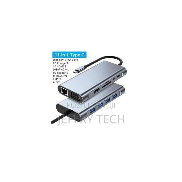 Type C 11 in 1 Adapter - main view