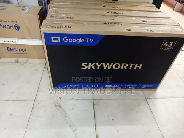 Skyworth 43" Smart Android Frameless With Bluetooth Tv - main view
