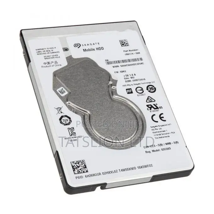 Seagate 1tb Slim Internal Hard Disk for Laptop
