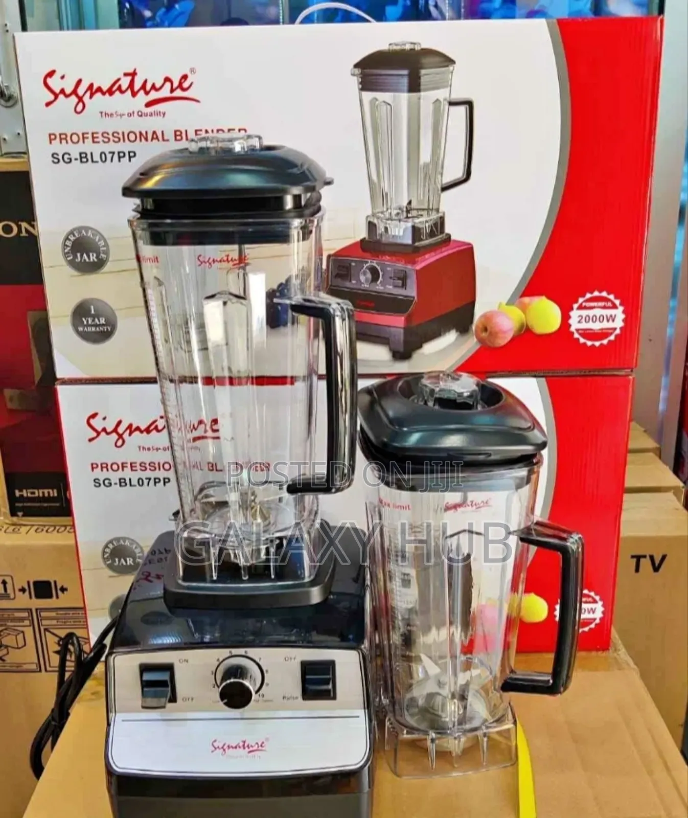 Signature 2000watts 2 in 1 Commercial Blender