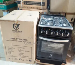 Saratech 3+1 Standing Cooker With Electric Oven 50 by 55