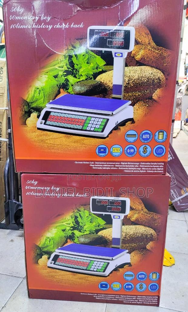 50kg Scale and Printer Machine - main view