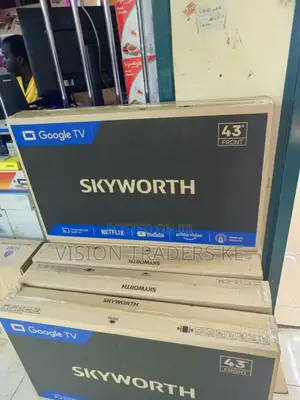 Skyworth 43 Smart Android Frameless Tv With Netflix