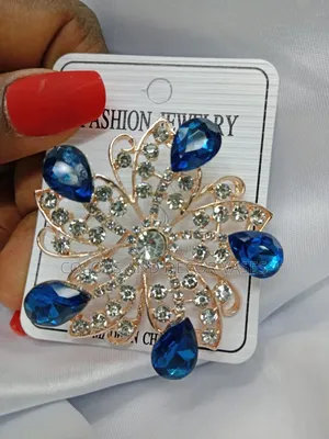 Blue Stated Brooches in Restock